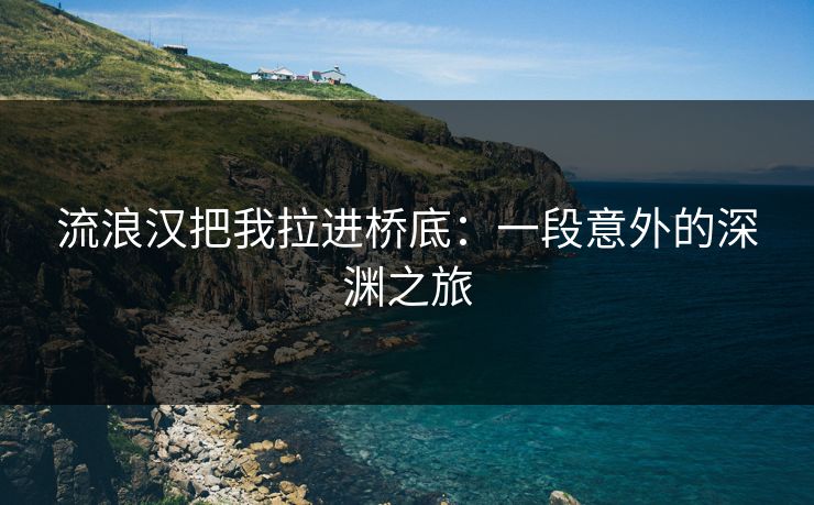 流浪汉把我拉进桥底：一段意外的深渊之旅